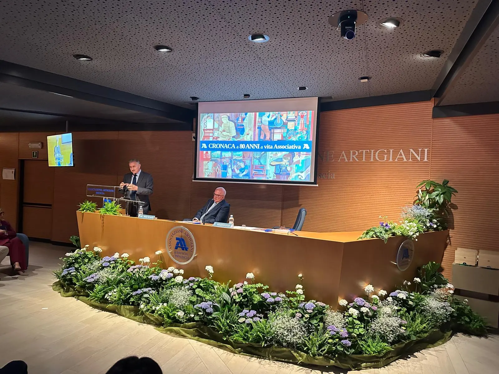 L'Associazione Artigiani di Brescia nella sede in via Cefalonia festeggia gli 80 anni