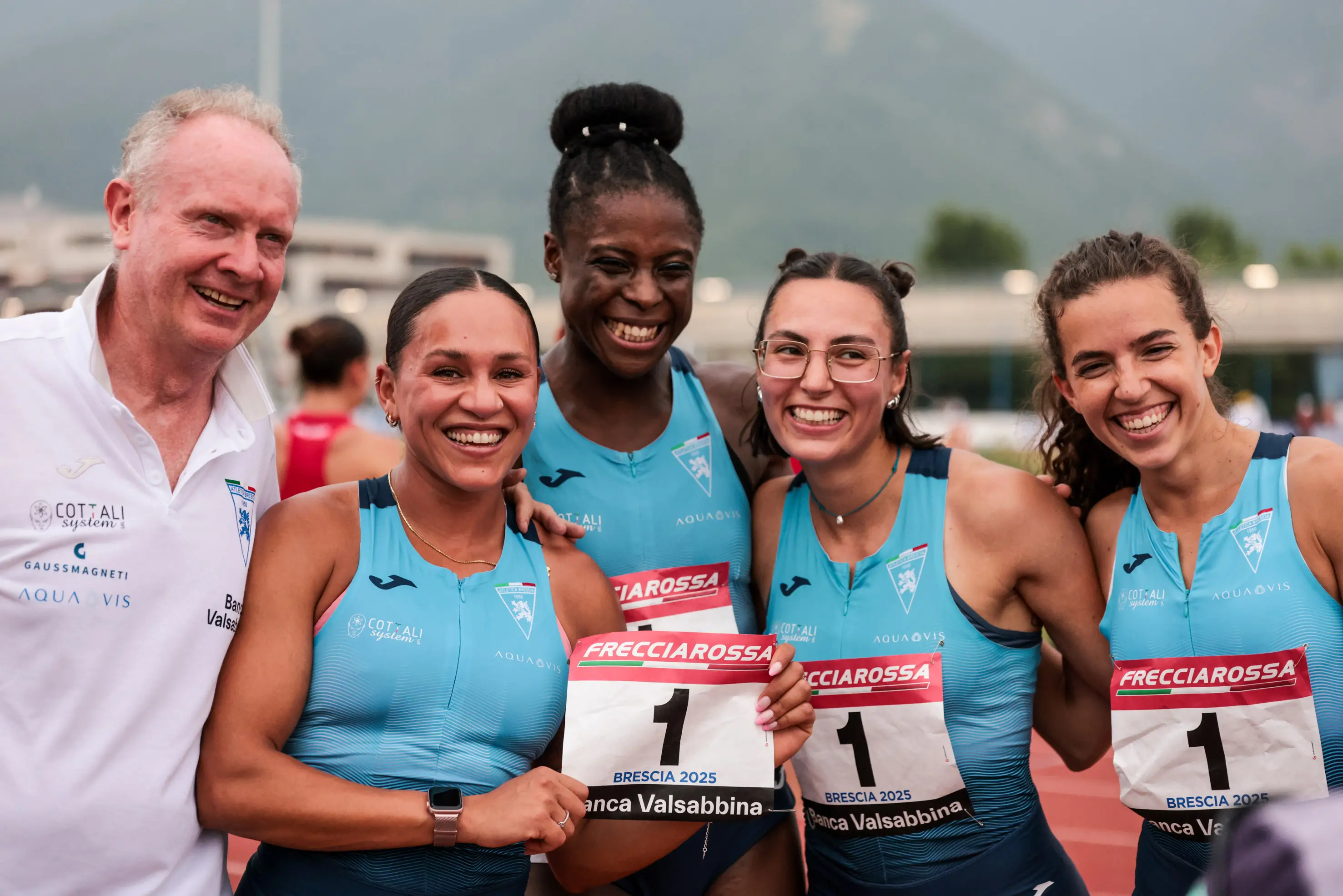 La prima giornata dei societari di atletica