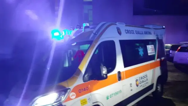 Tre ambulanze sul posto - © www.giornaledibrescia.it