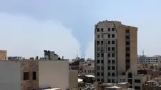 epa12176789 Smoke rises from an oil refinery in southern Tehran, Iran, 15 June 2025. Israel continued to target sites related to Iran's nuclear program and energy facilities, after launching strikes across Iran since 13 June. In retaliation, Iran launched waves of missiles and drones toward Israel. EPA/ABEDIN TAHERKENAREH