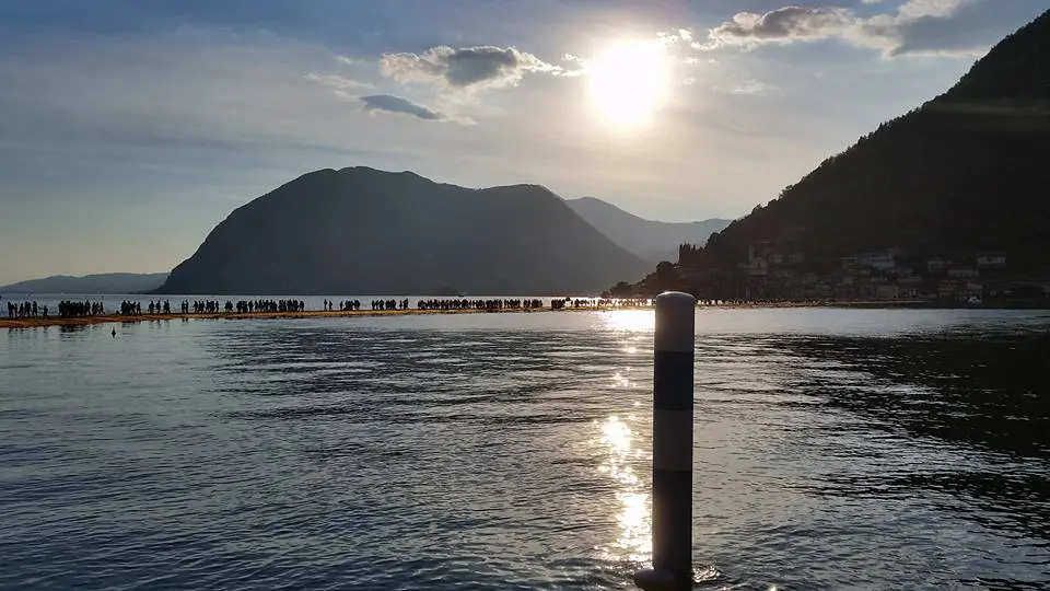 The floating piers, foto Adriano Baffelli