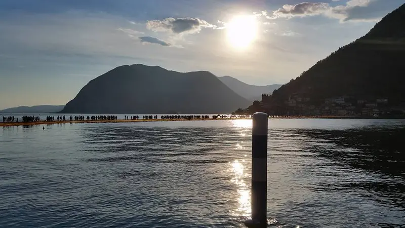 The floating piers, foto Adriano Baffelli