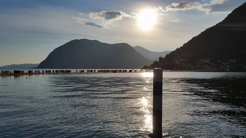 The floating piers, foto Adriano Baffelli