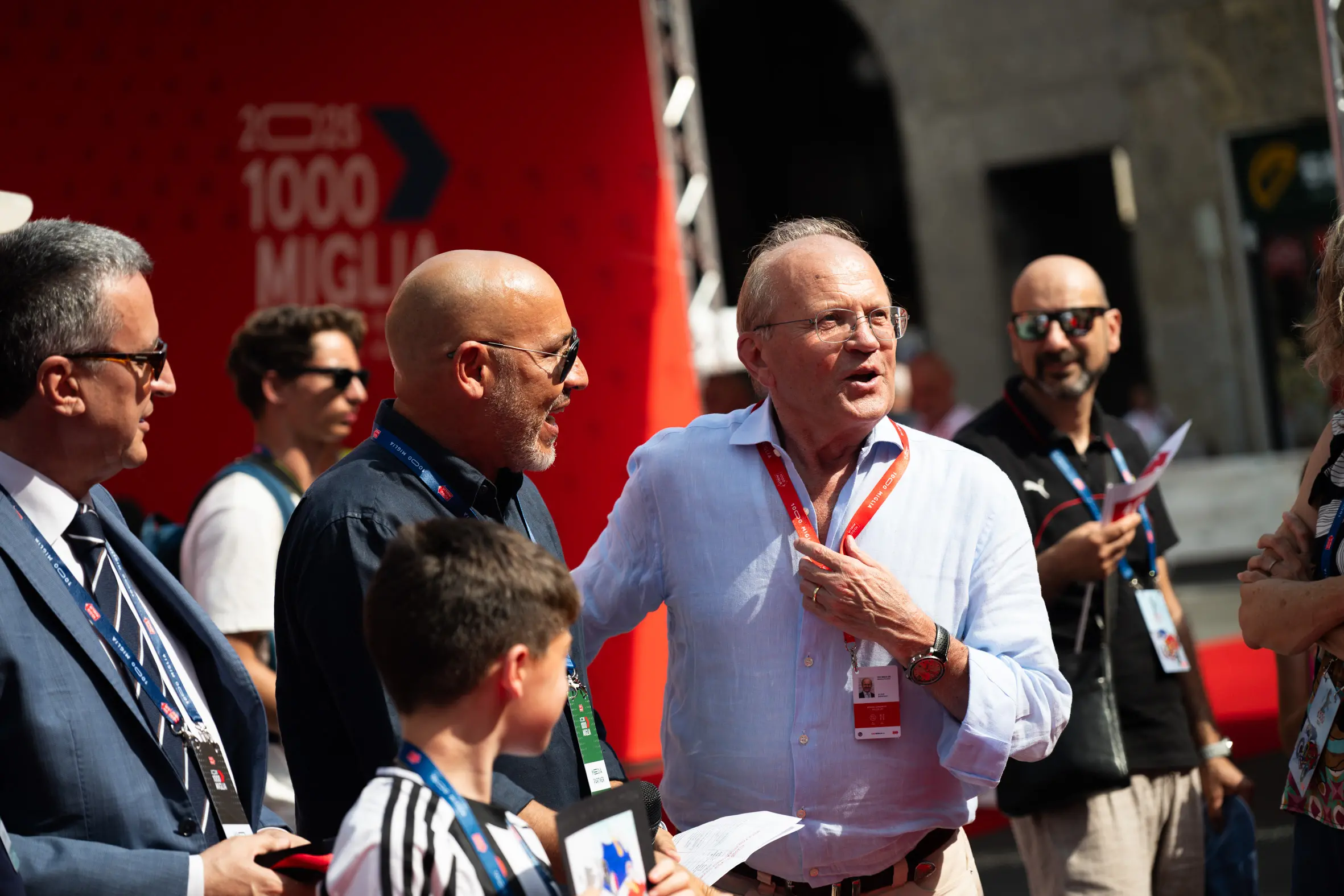 CRONACA BRESCIA MILLE MIGLIA 2025 INAUGURAZIONE VILLAGGIO NELLA FOTO UN MOMENTO   15-06-2025 Newreporter@Checchi-Favretto