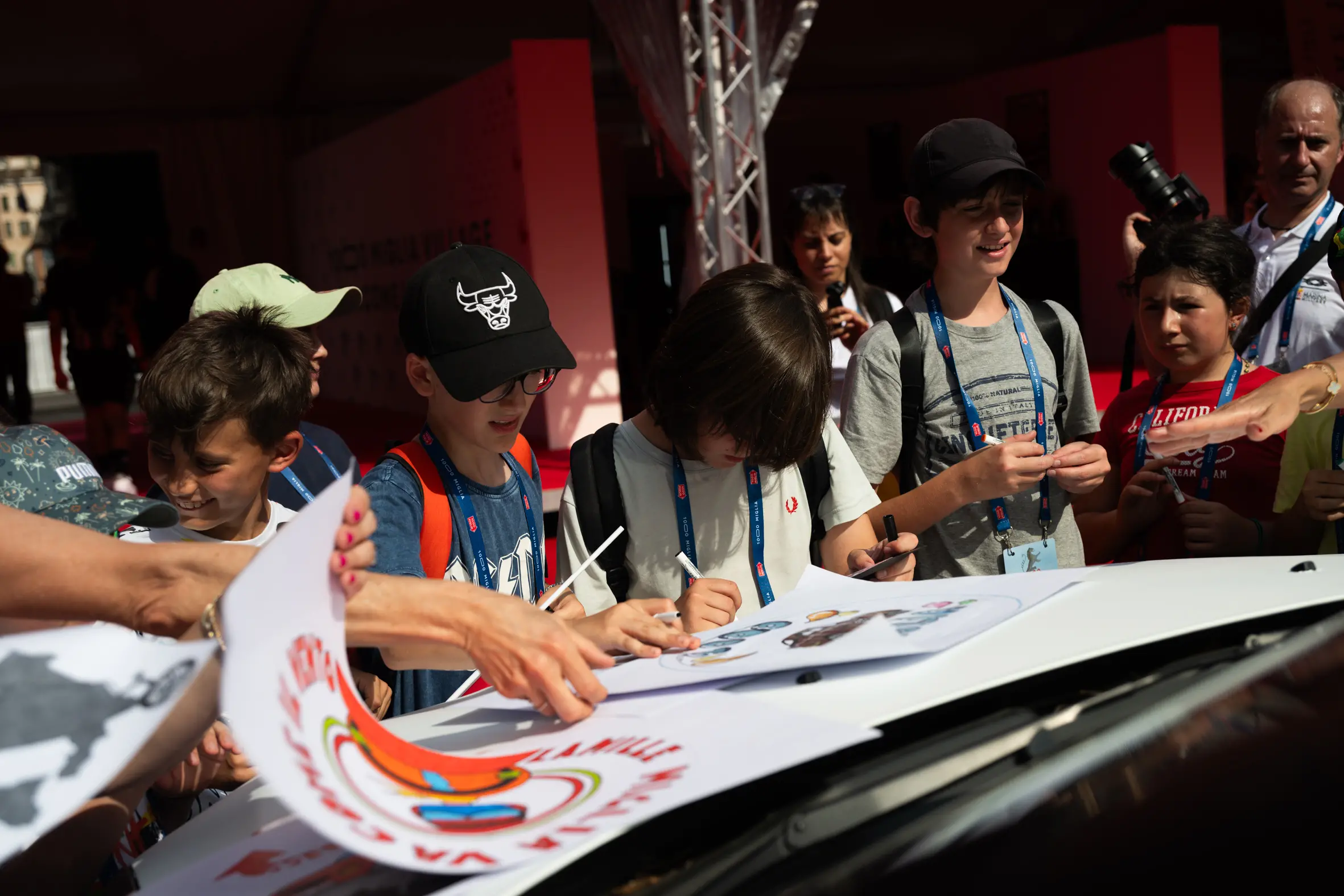 CRONACA BRESCIA MILLE MIGLIA 2025 INAUGURAZIONE VILLAGGIO NELLA FOTO UN MOMENTO   15-06-2025 Newreporter@Checchi-Favretto