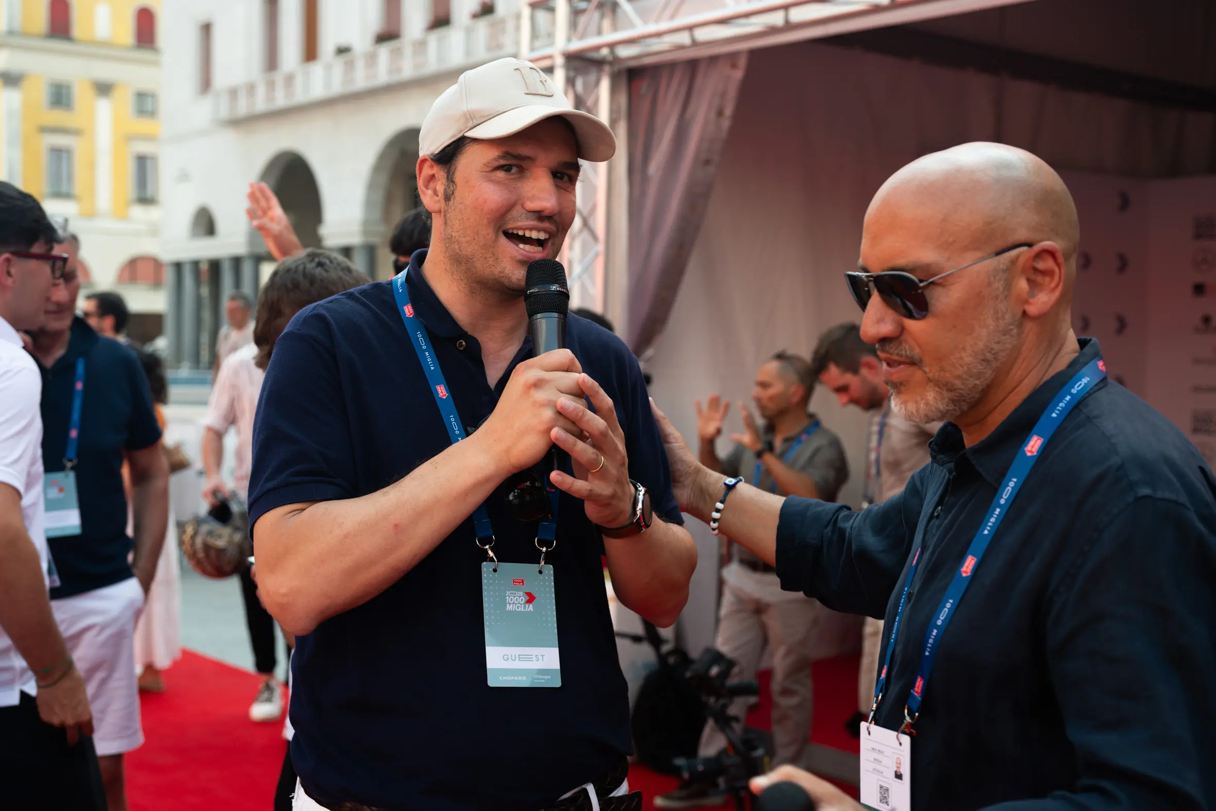 CRONACA BRESCIA MILLE MIGLIA 2025 INAUGURAZIONE VILLAGGIO NELLA FOTO UN MOMENTO   15-06-2025 Newreporter@Checchi-Favretto