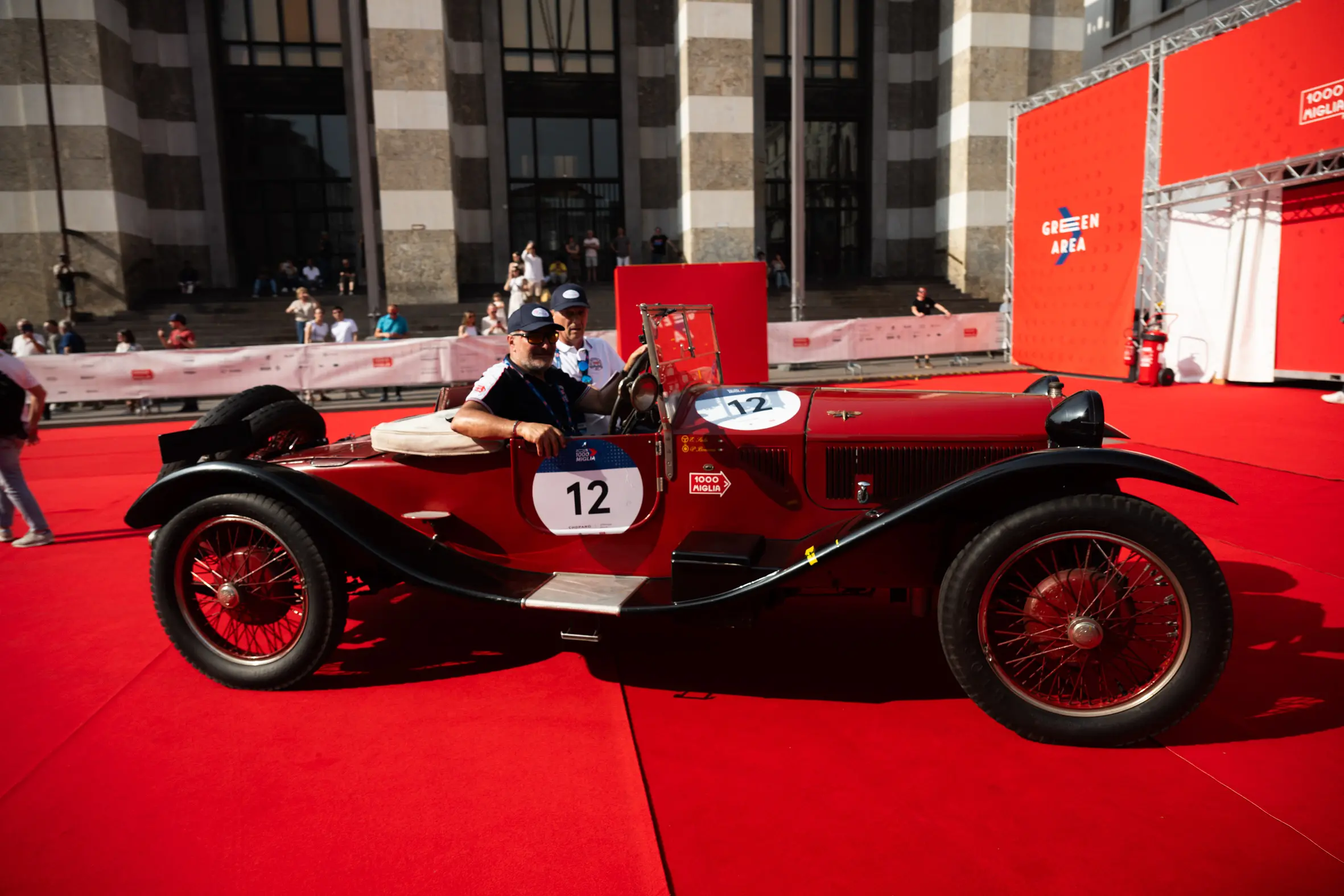 CRONACA BRESCIA MILLE MIGLIA 2025 INAUGURAZIONE VILLAGGIO NELLA FOTO UN MOMENTO   15-06-2025 Newreporter@Checchi-Favretto