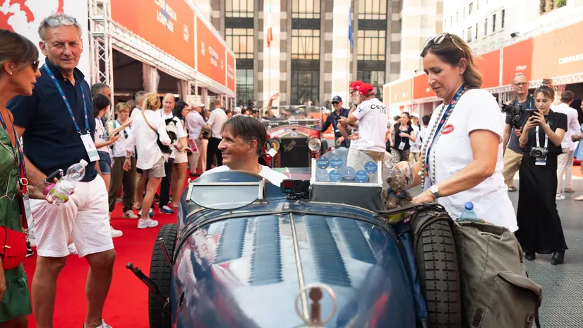 CRONACA BRESCIA MILLE MIGLIA 2025 INAUGURAZIONE VILLAGGIO NELLA FOTO UN MOMENTO 15-06-2025 Newreporter@Checchi-Favretto