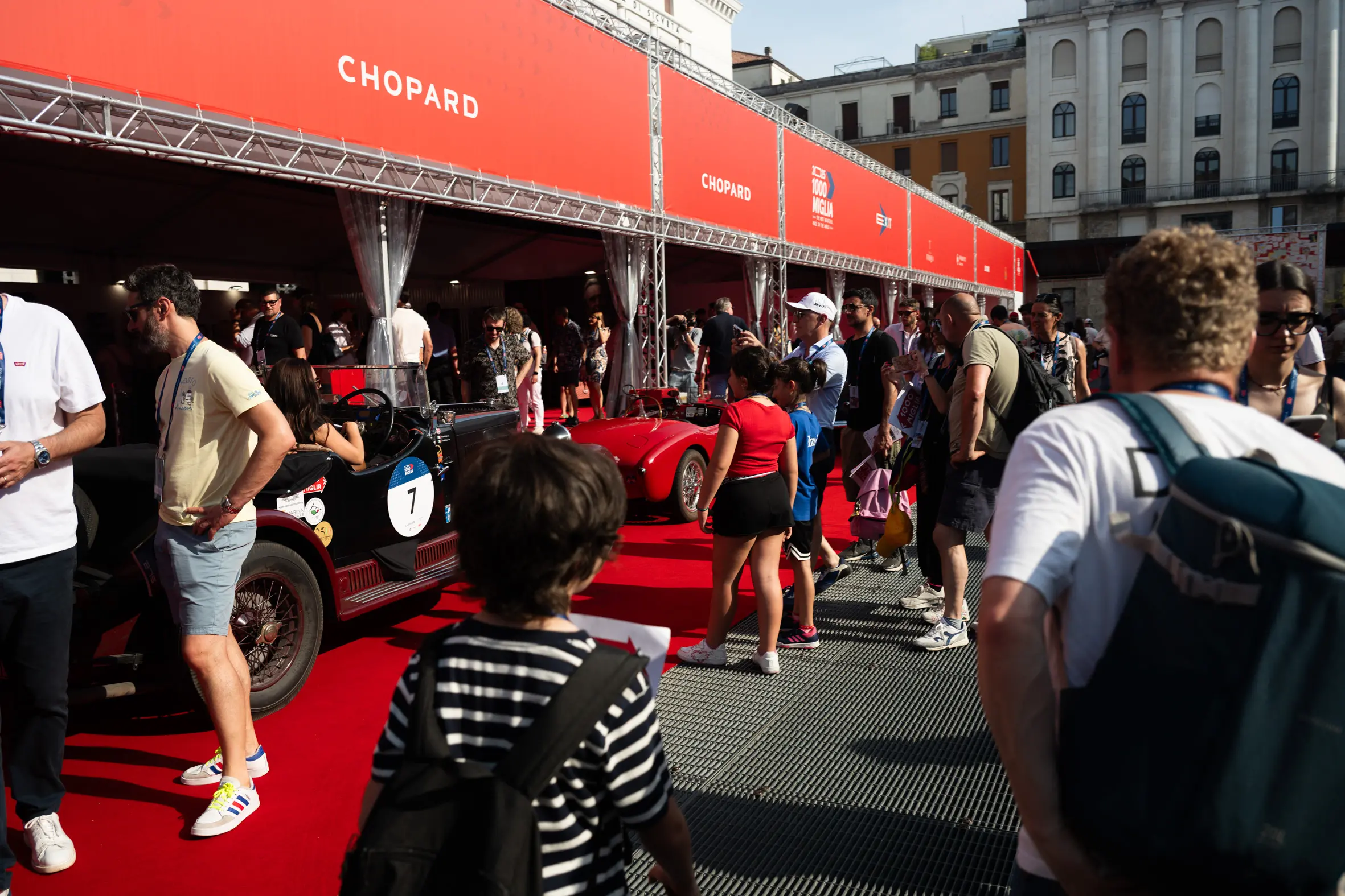 CRONACA BRESCIA MILLE MIGLIA 2025 INAUGURAZIONE VILLAGGIO NELLA FOTO UN MOMENTO   15-06-2025 Newreporter@Checchi-Favretto
