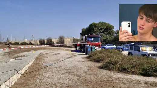 questa è la spiaggia dov'è stato trovato il 16enne,