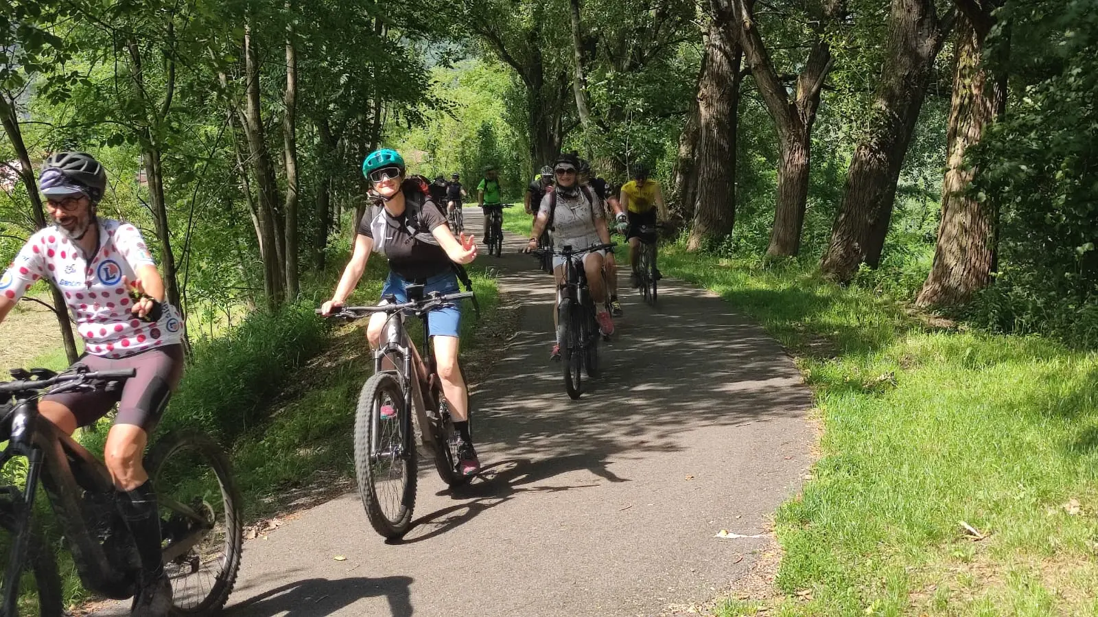 Il bike test della Ciclovia transalpina