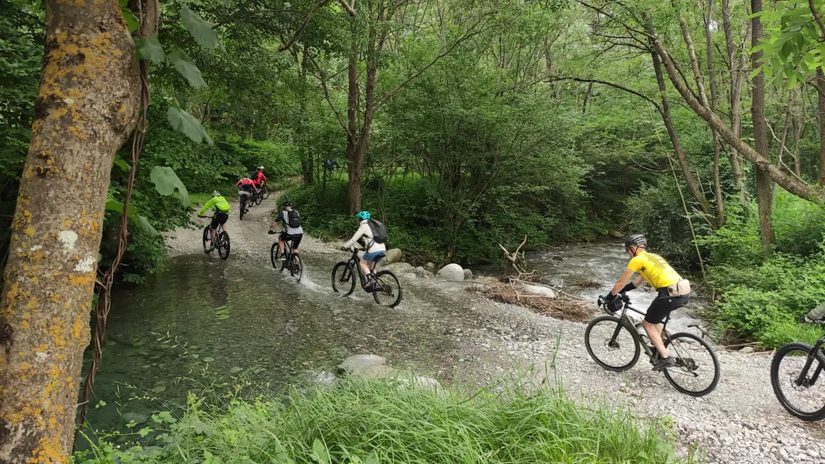 Il bike test della Ciclovia transalpina