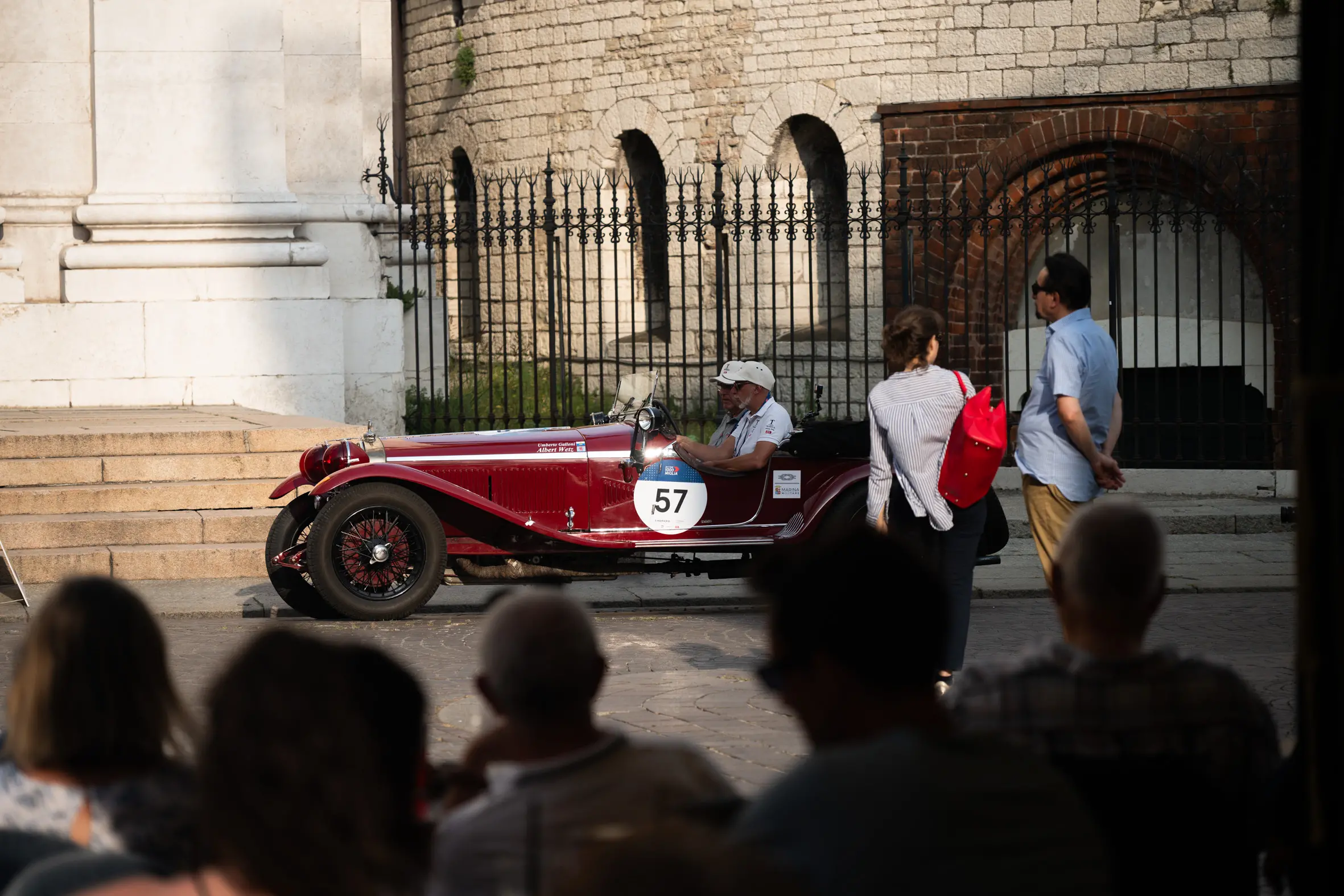 CRONACA BRESCIA MILLE MIGLIA 2025 TROFEO GABURRI NELLA FOTO UN MOMENTO   15-06-2025 Newreporter@Checchi-Favretto