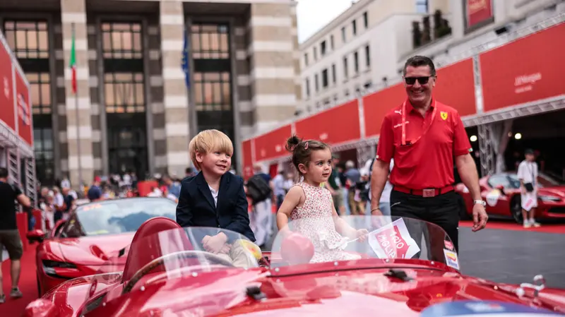 Primo Invio Brescia Cronaca Motori Mille Miglia 2025 Punzonatura lunedì mattina nella foto un momento dell’evento 16/06/2025 Comincini-Mazzocchi@newreporter