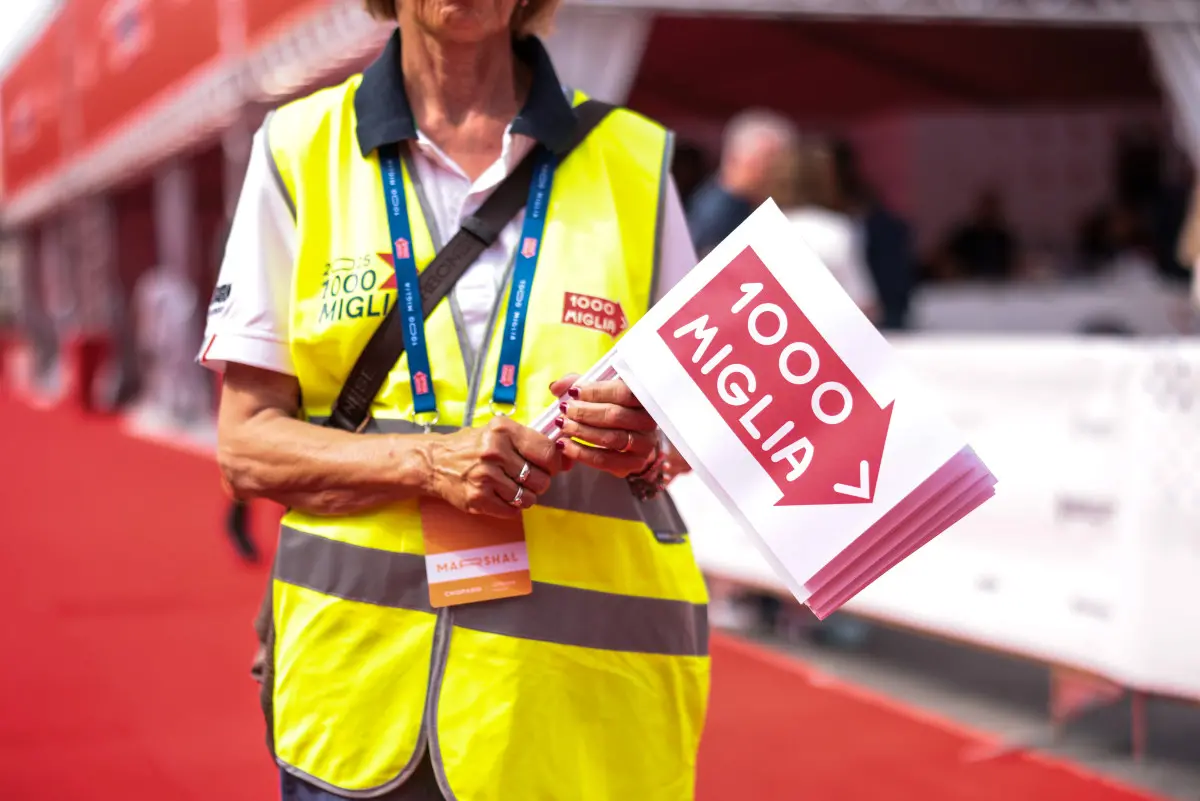 Mille Miglia 2025, la prima giornata di punzonature
