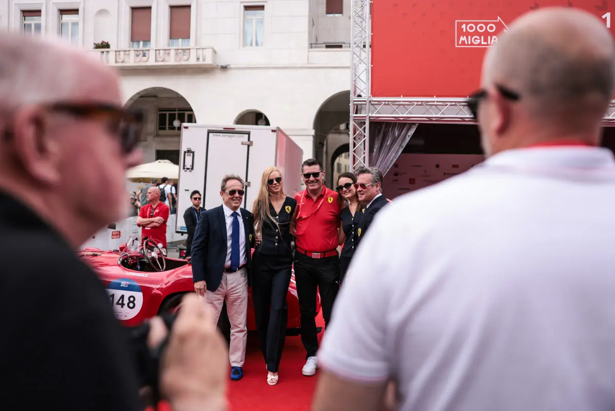 Mille Miglia 2025, la prima giornata di punzonature