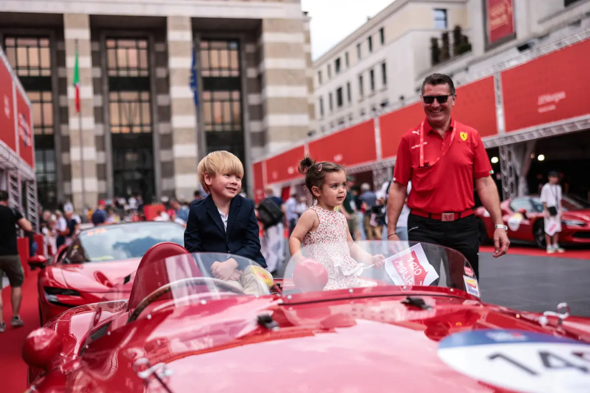 Mille Miglia 2025, la prima giornata di punzonature