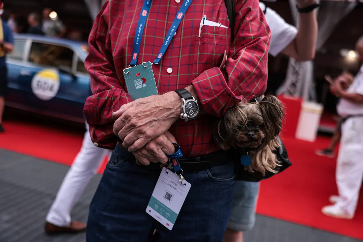 Mille Miglia 2025, la prima giornata di punzonature