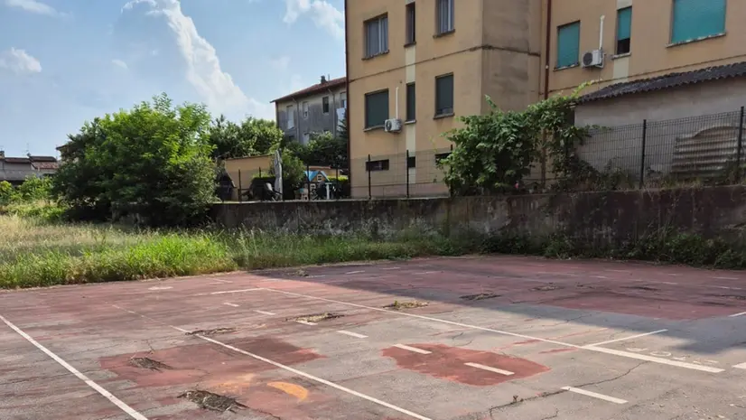 La piastra polivalente che verrà riqualificata - © www.giornaledibrescia.it
