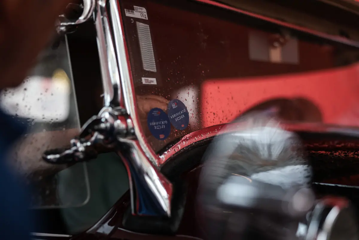 Mille Miglia 2025, la prima giornata di punzonature/4
