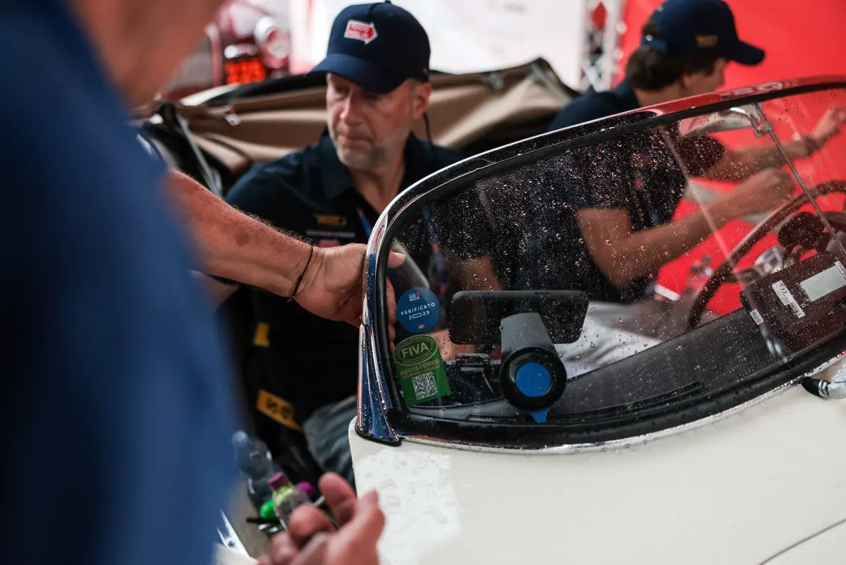 Mille Miglia 2025, la prima giornata di punzonature/4