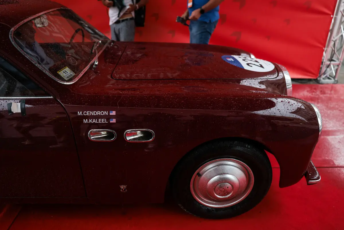 Mille Miglia 2025, la prima giornata di punzonature/4