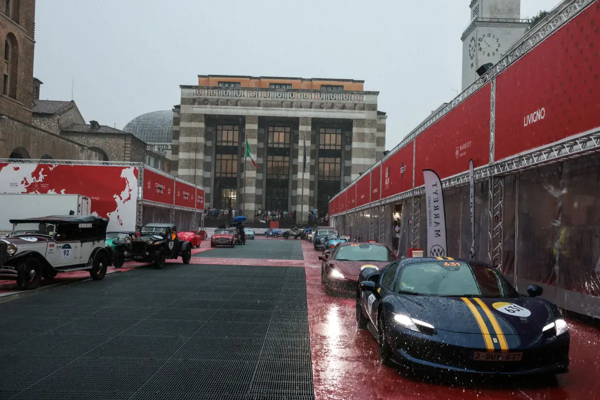 Mille Miglia 2025, la prima giornata di punzonature/5