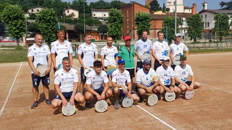 La formazione del Capriano A maschile, sconfitta nell'ultima partita