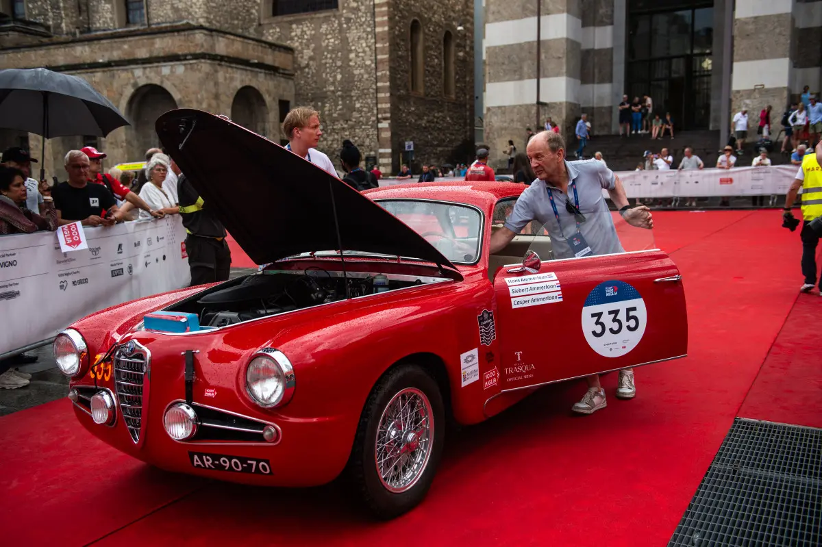 Mille Miglia 2025, la prima giornata di punzonature/6