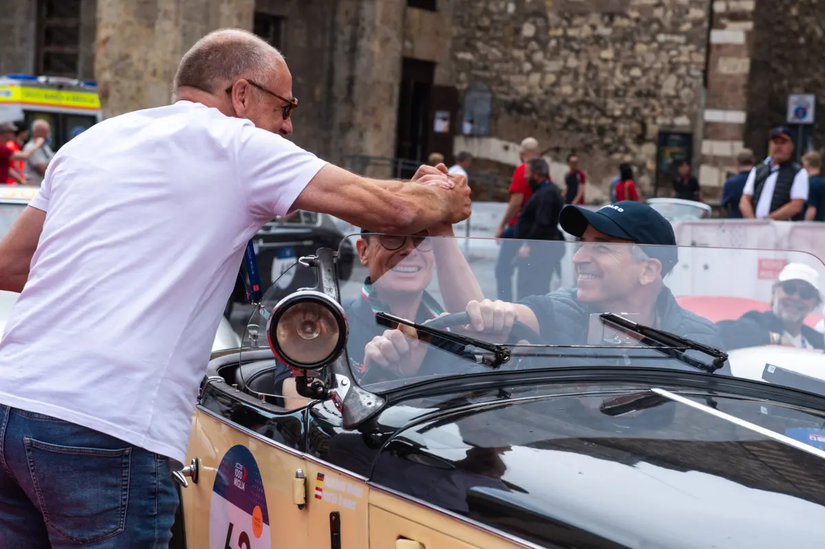 Mille Miglia 2025, la prima giornata di punzonature/6