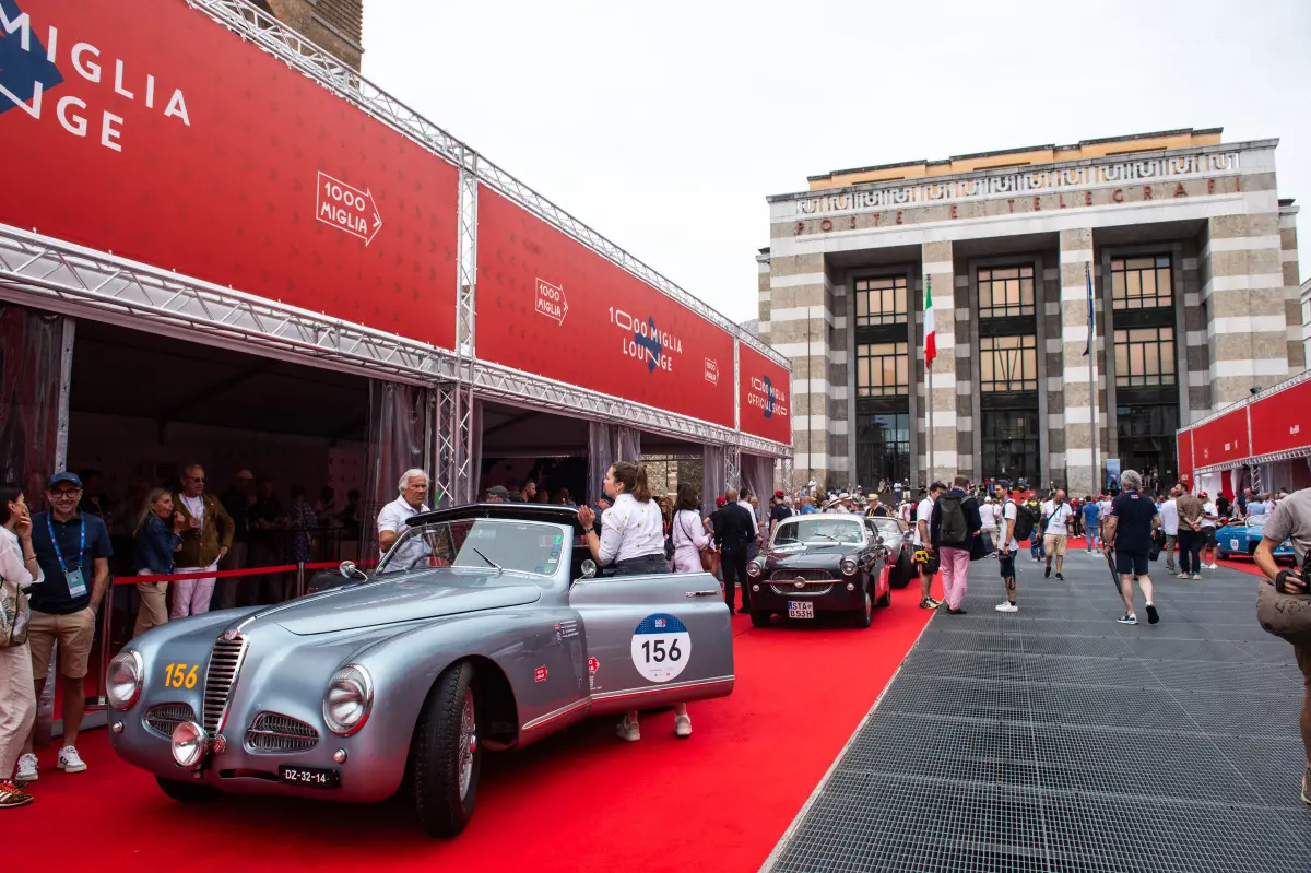 Mille Miglia 2025, la prima giornata di punzonature/6