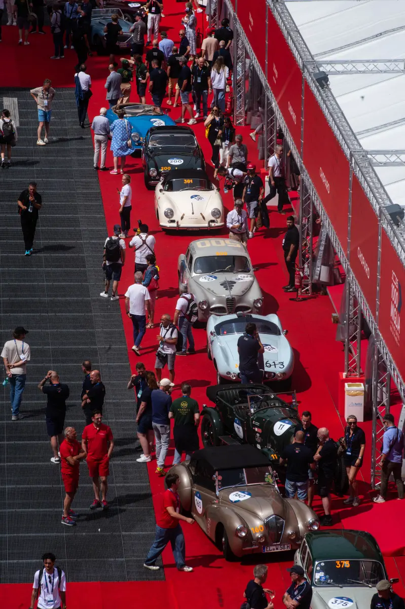 Mille Miglia 2025, la prima giornata di punzonature/6