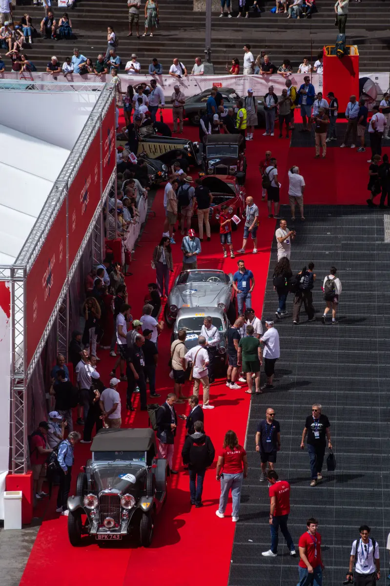 Mille Miglia 2025, la prima giornata di punzonature/6