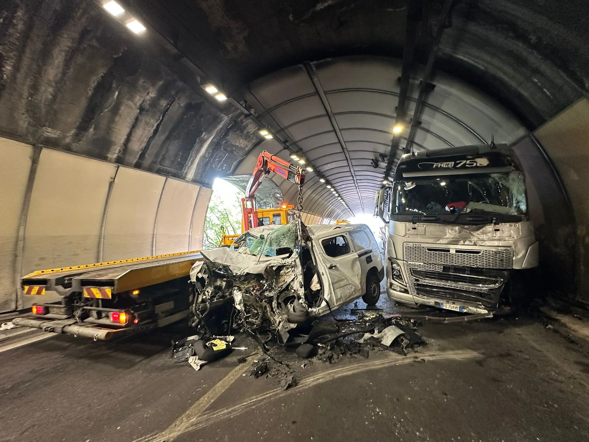 L'incidente mortale a Marone