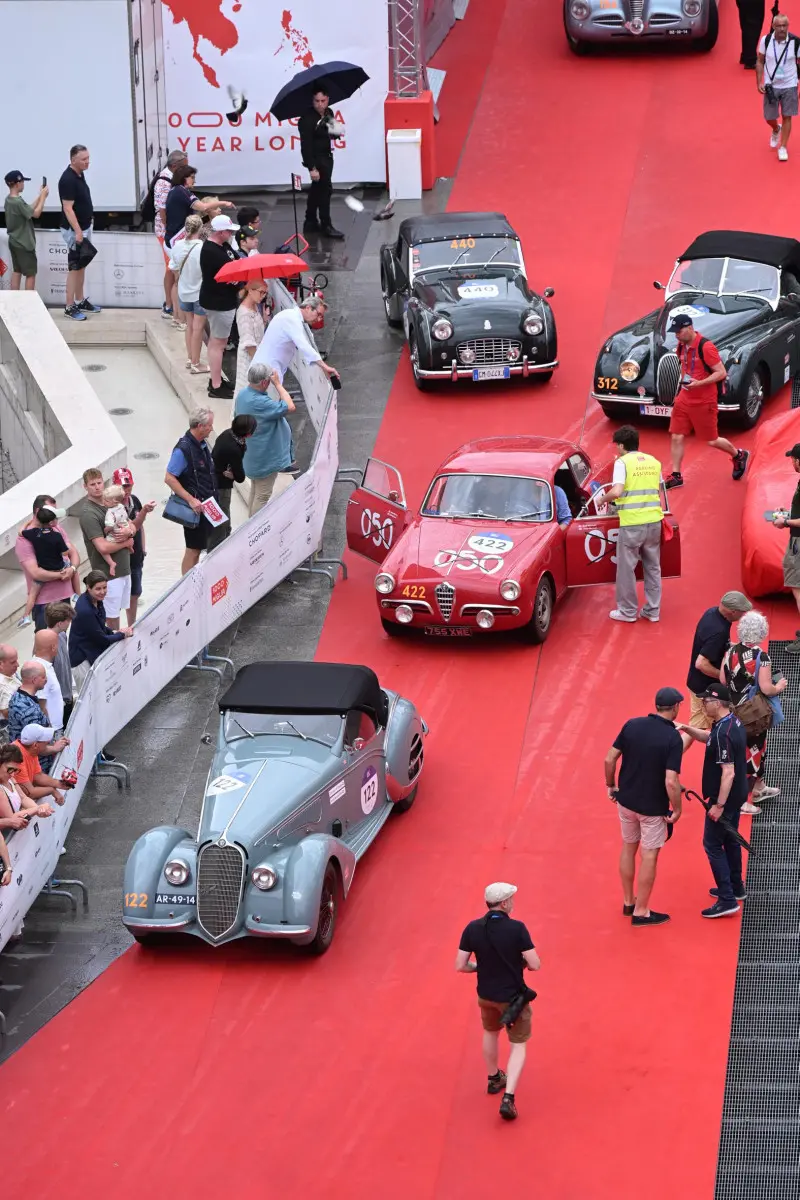 Mille Miglia 2025, la prima giornata di punzonature/7
