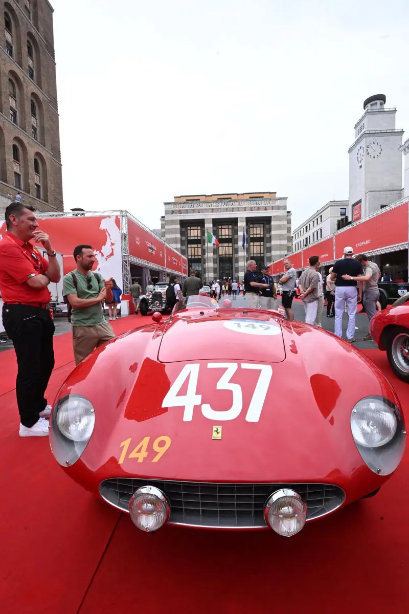 Mille Miglia 2025, la prima giornata di punzonature/7