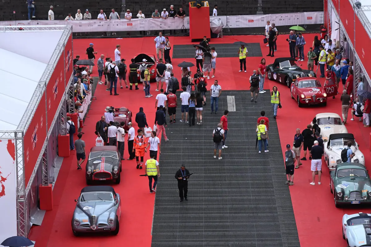 Mille Miglia 2025, la prima giornata di punzonature/7