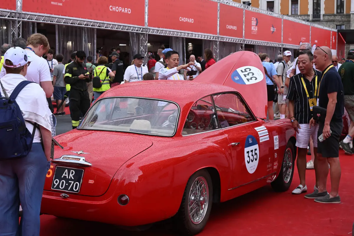 Mille Miglia 2025, la prima giornata di punzonature/7