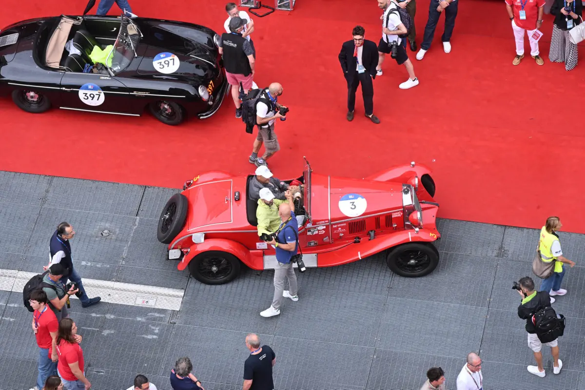 Mille Miglia 2025, la prima giornata di punzonature/7