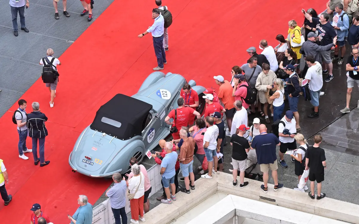 Mille Miglia 2025, la prima giornata di punzonature/7