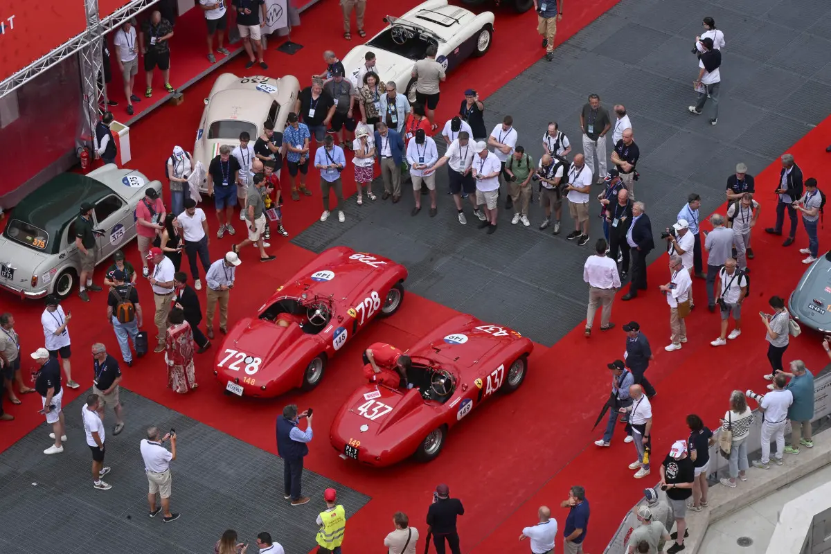 Mille Miglia 2025, la prima giornata di punzonature/7