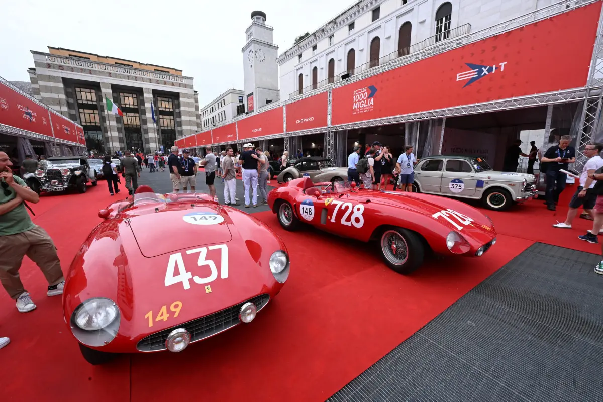 Mille Miglia 2025, la prima giornata di punzonature/7