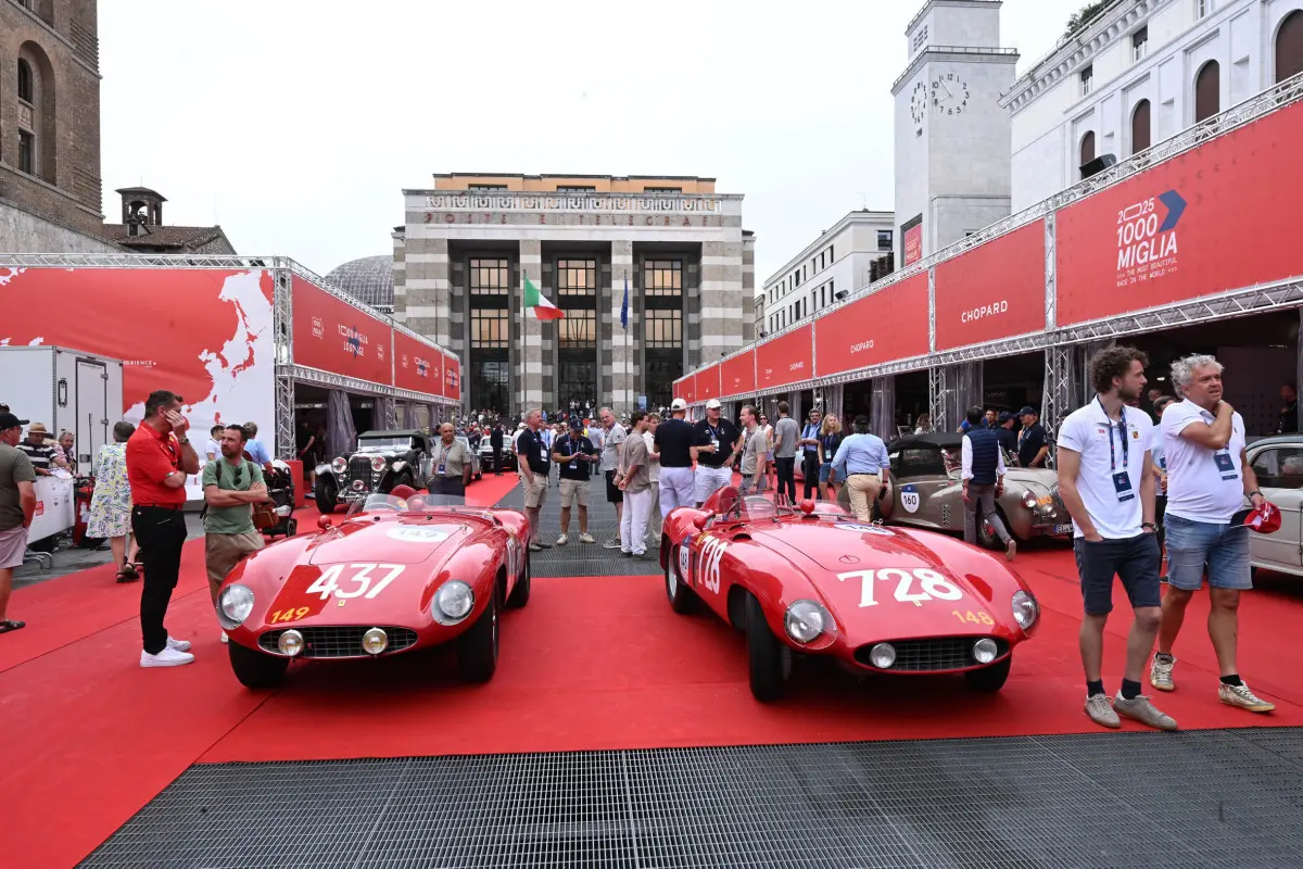 Mille Miglia 2025, la prima giornata di punzonature/7