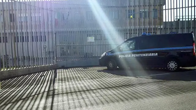 ANCONA - Esterno del carcere di Montacuto.
