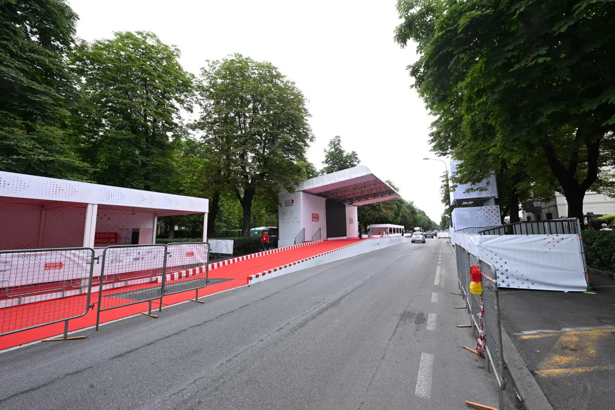 Mille Miglia 2025, i preparativi fervono in città