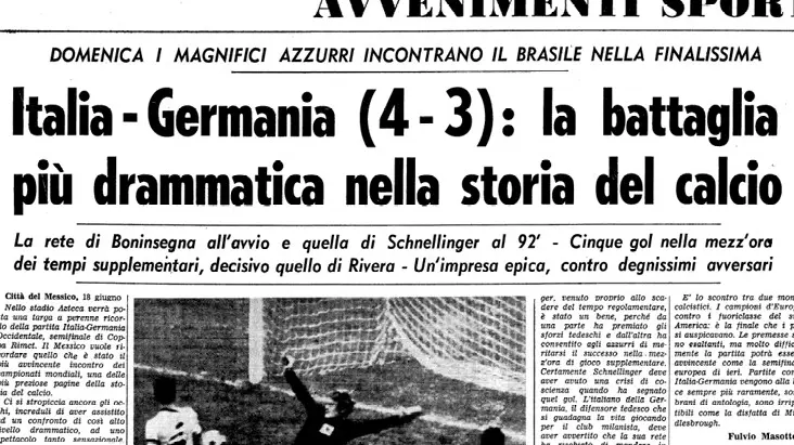 Il GdB del 19 giugno 1970
