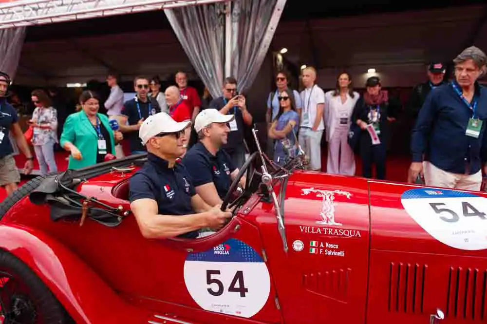 Mille Miglia 2025, la seconda giornata di punzonature/1