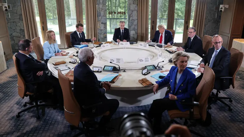 Il G7 in Canada - Foto Ansa/Epa © www.giornaledibrescia.it