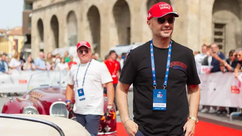 Bastianich ancora una volta alla Mille Miglia - Foto New Reporter Mazzocchi © www.giornaledibrescia.it