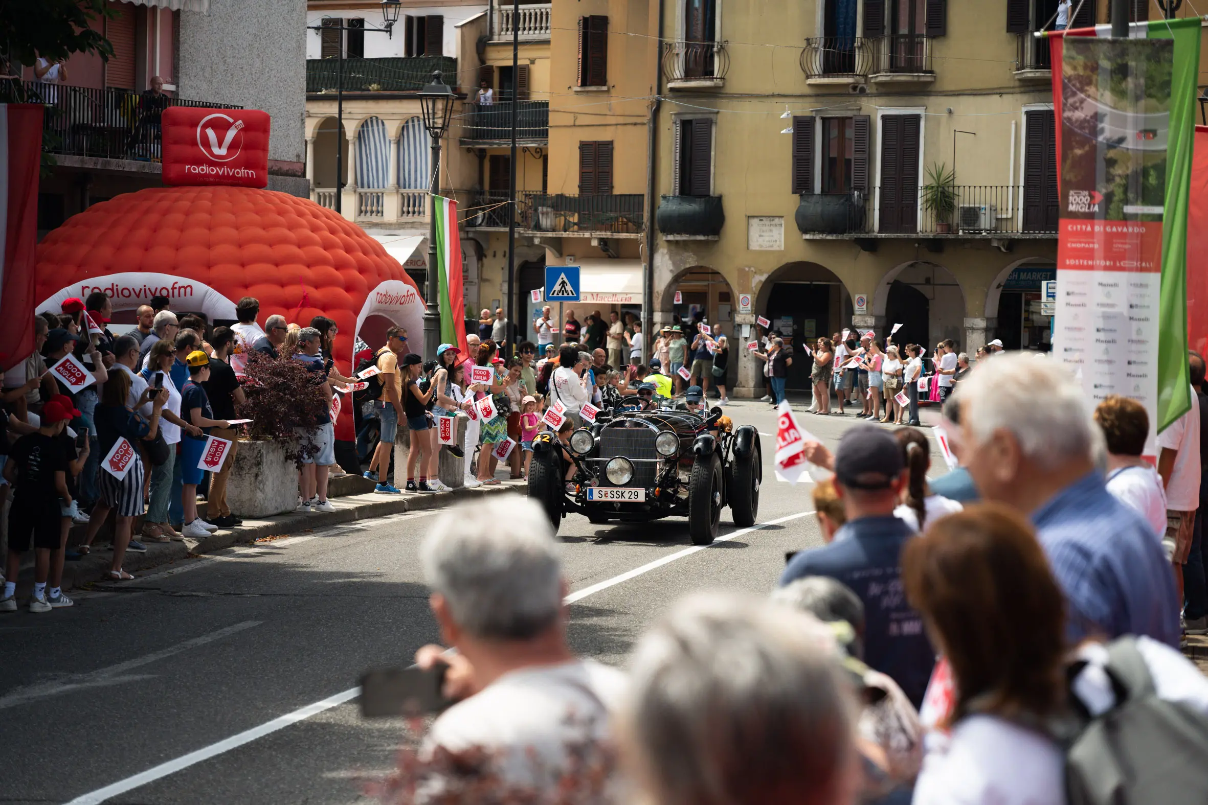 Mille Miglia 2025, il passaggio da Gavardo